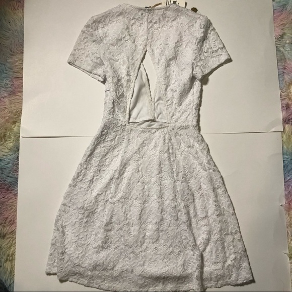 show me your mumu Ibiza Dress in Larose Lace White - Picture 7 of 11